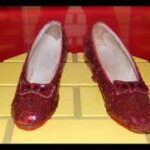 The most famous shoes? The ruby slippers worn by Dorothy in "The Wizard of Oz."
